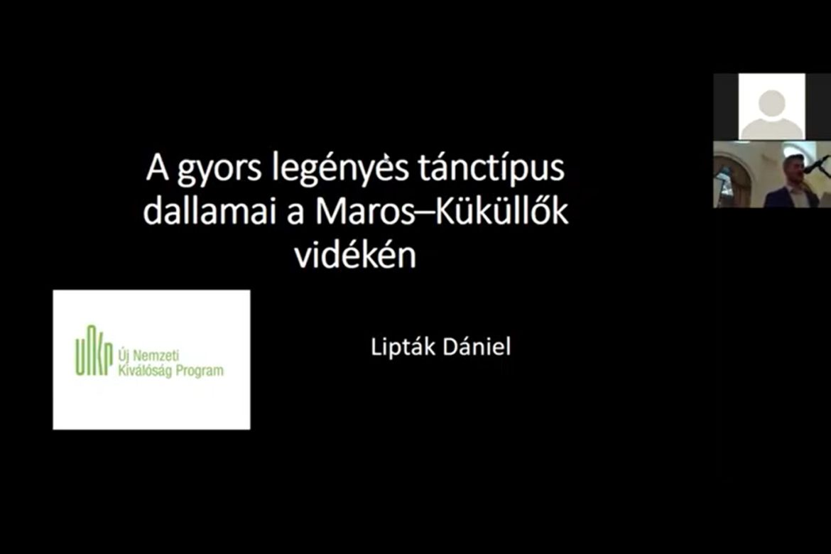 Lipták Dániel: A gyors legényes tánctípus dallamai a Maros–Küküllők vidékén