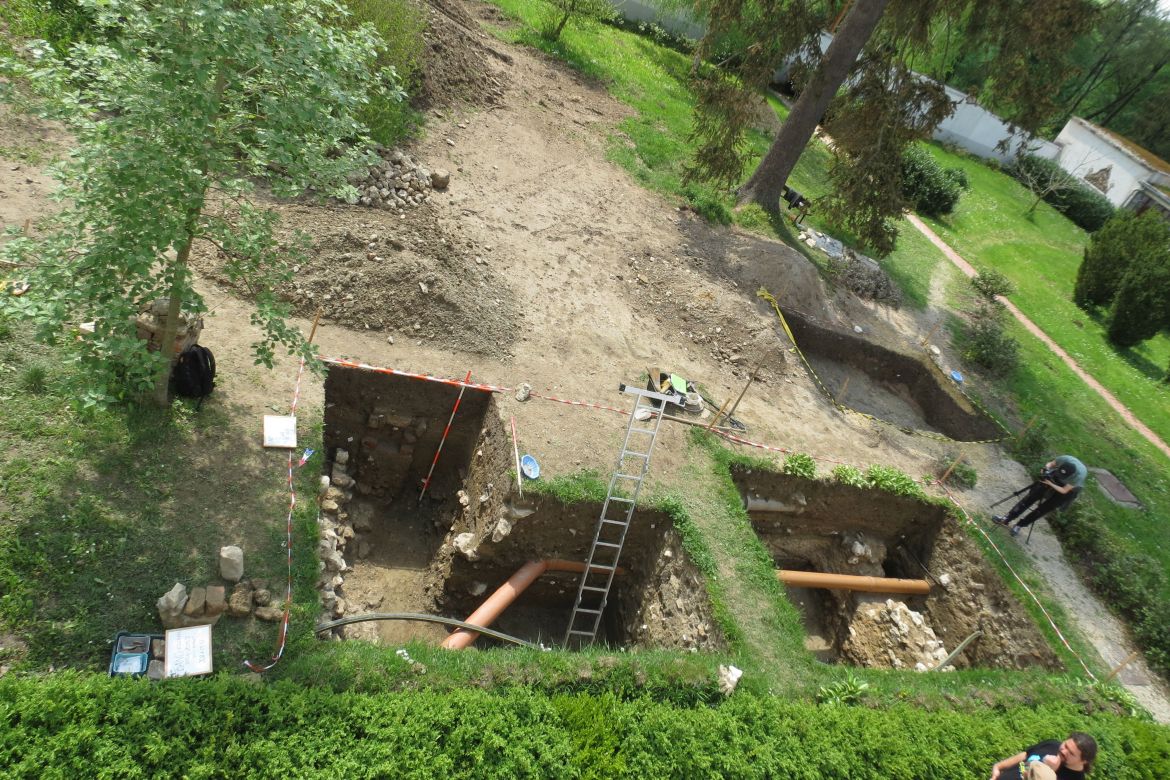 RCH-organized archaeological excavations in Bakonybél