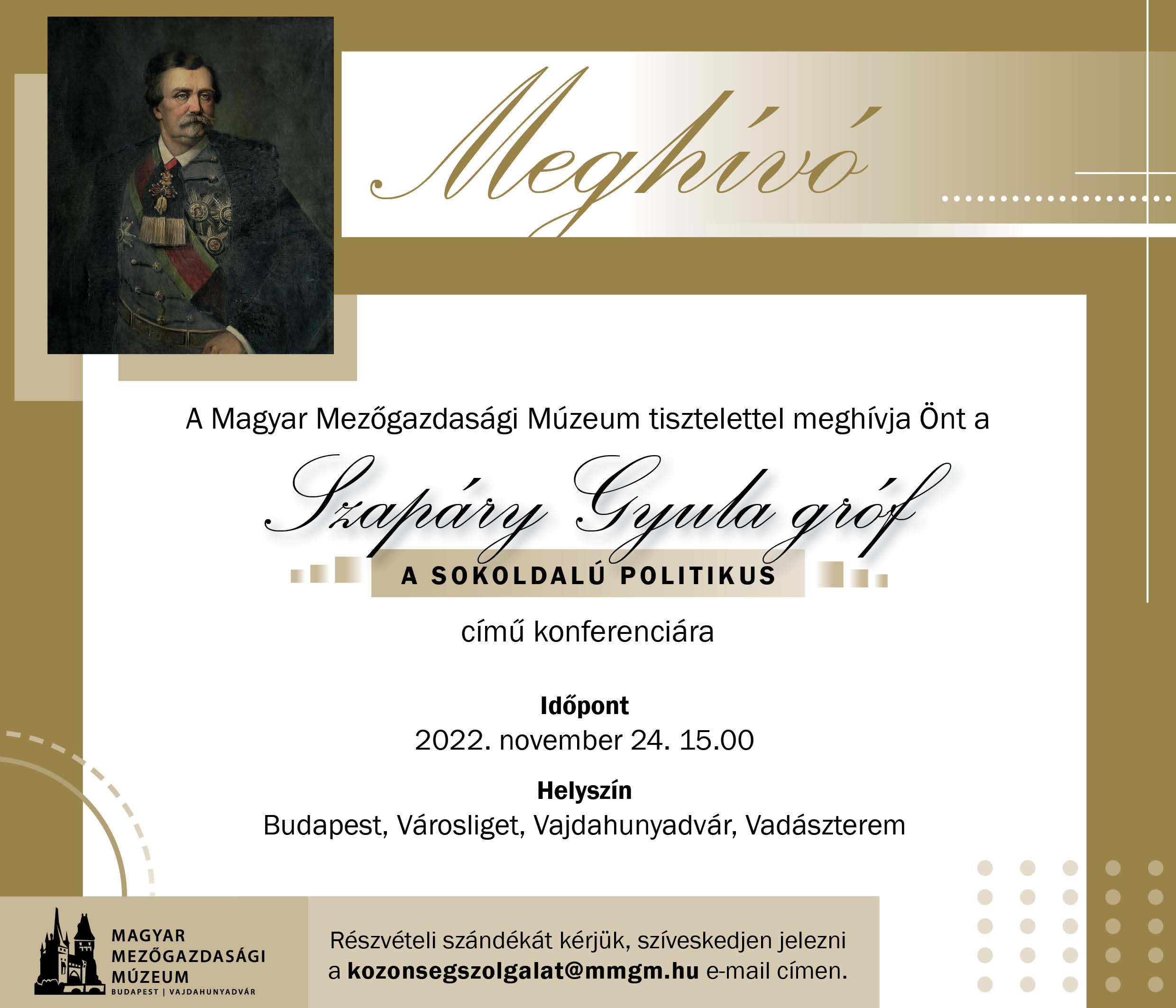szapary konferencia meghivo 2022
