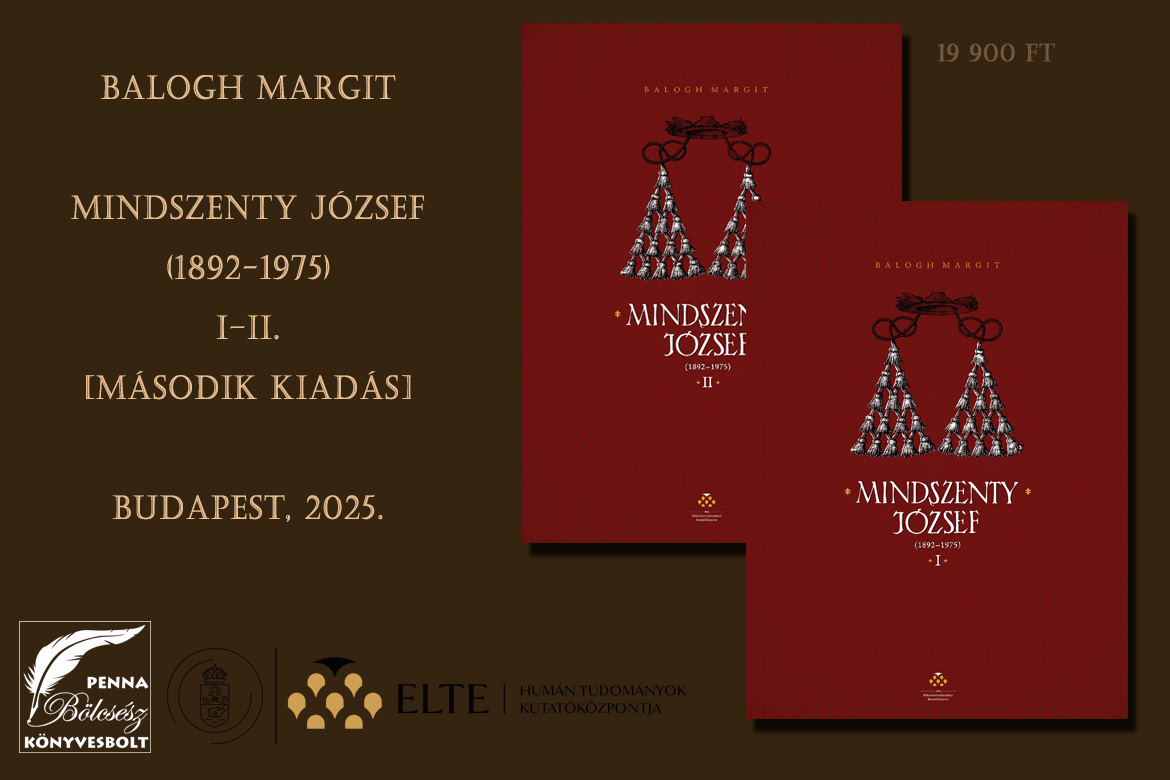 Balogh Margit: Mindszenty József. I–II. 