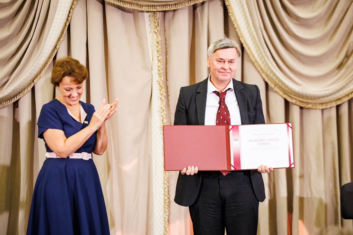 Cs. Szabó László-díjat kapott Magyar Zoltán
