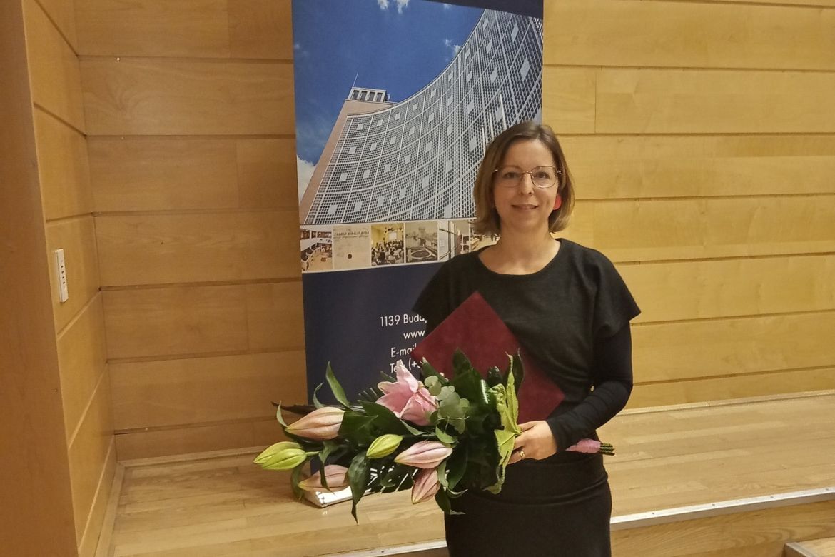 Bácskai Vera-díjat kapott Eszik Veronika