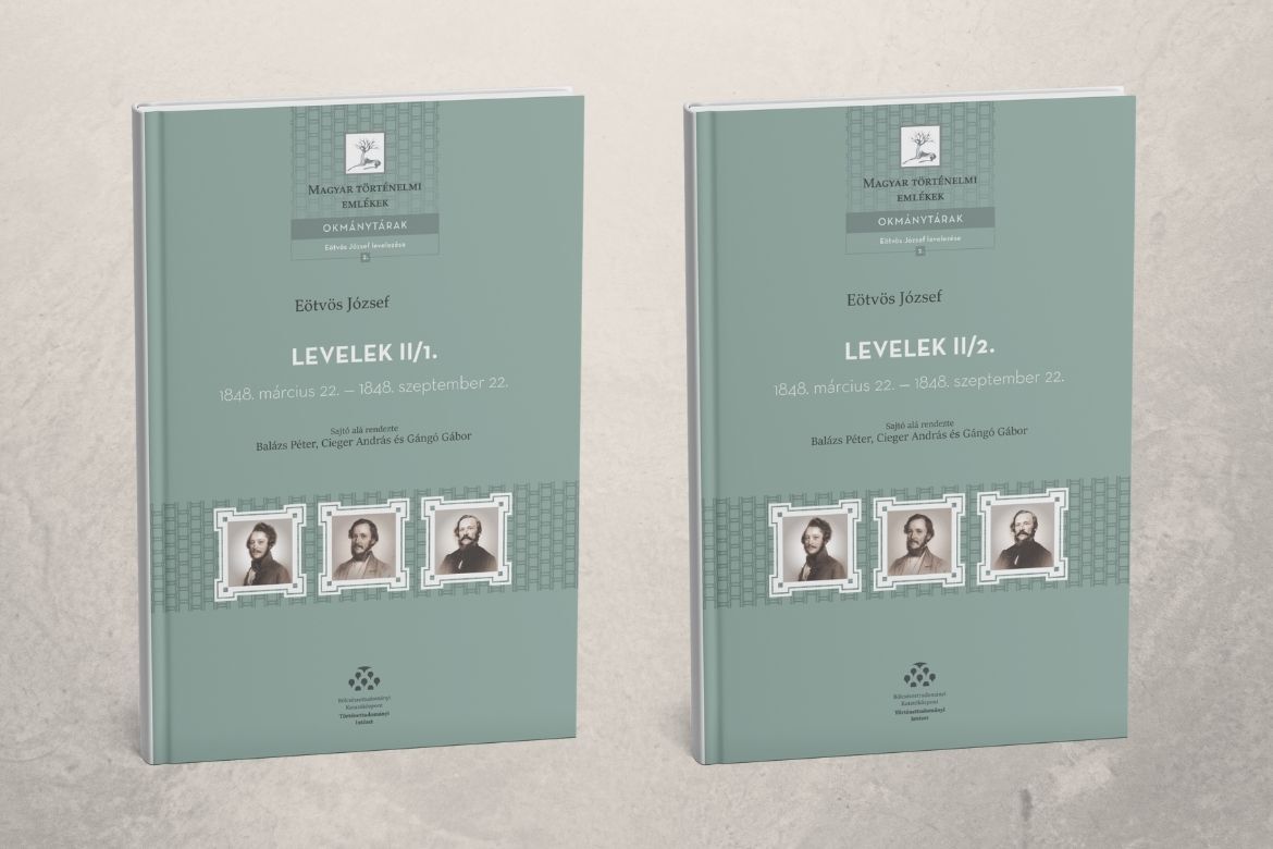 Eötvös József Levelek II/1–2. – 1848. március 22. – 1848. szeptember 22.