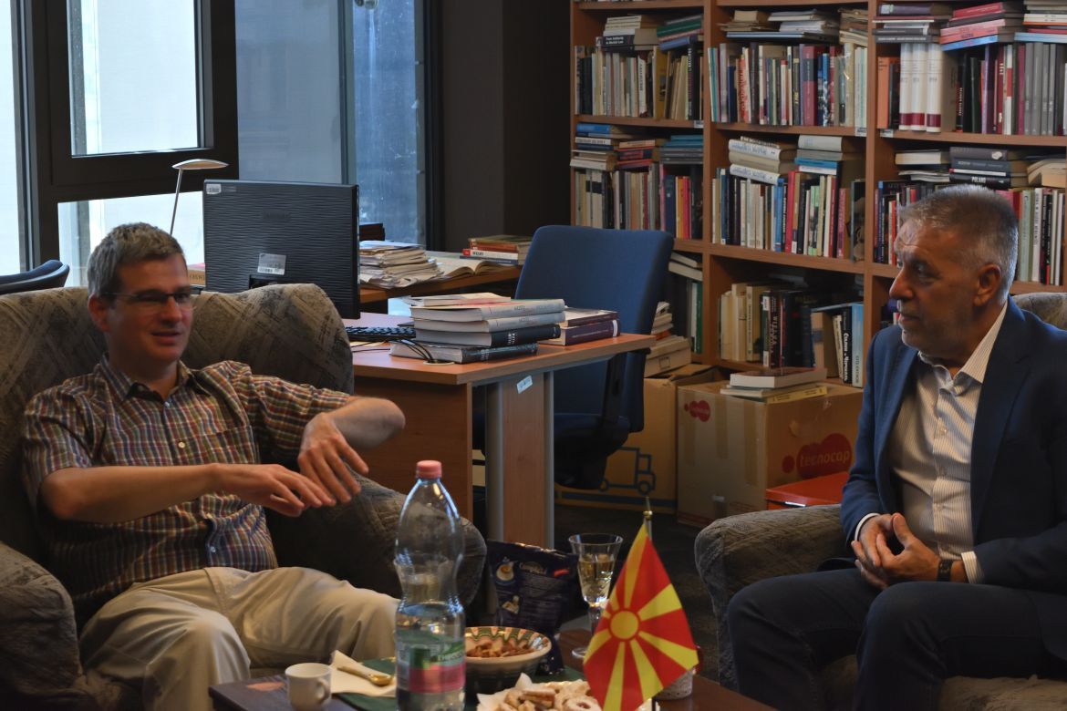 Interjú Dragi Gjorgievvel, a Macedón Tudományos és Művészeti Akadémia tagjával