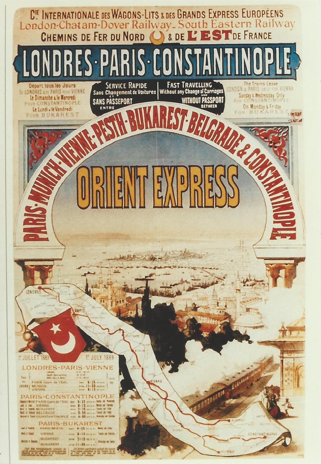 orient express plakatja