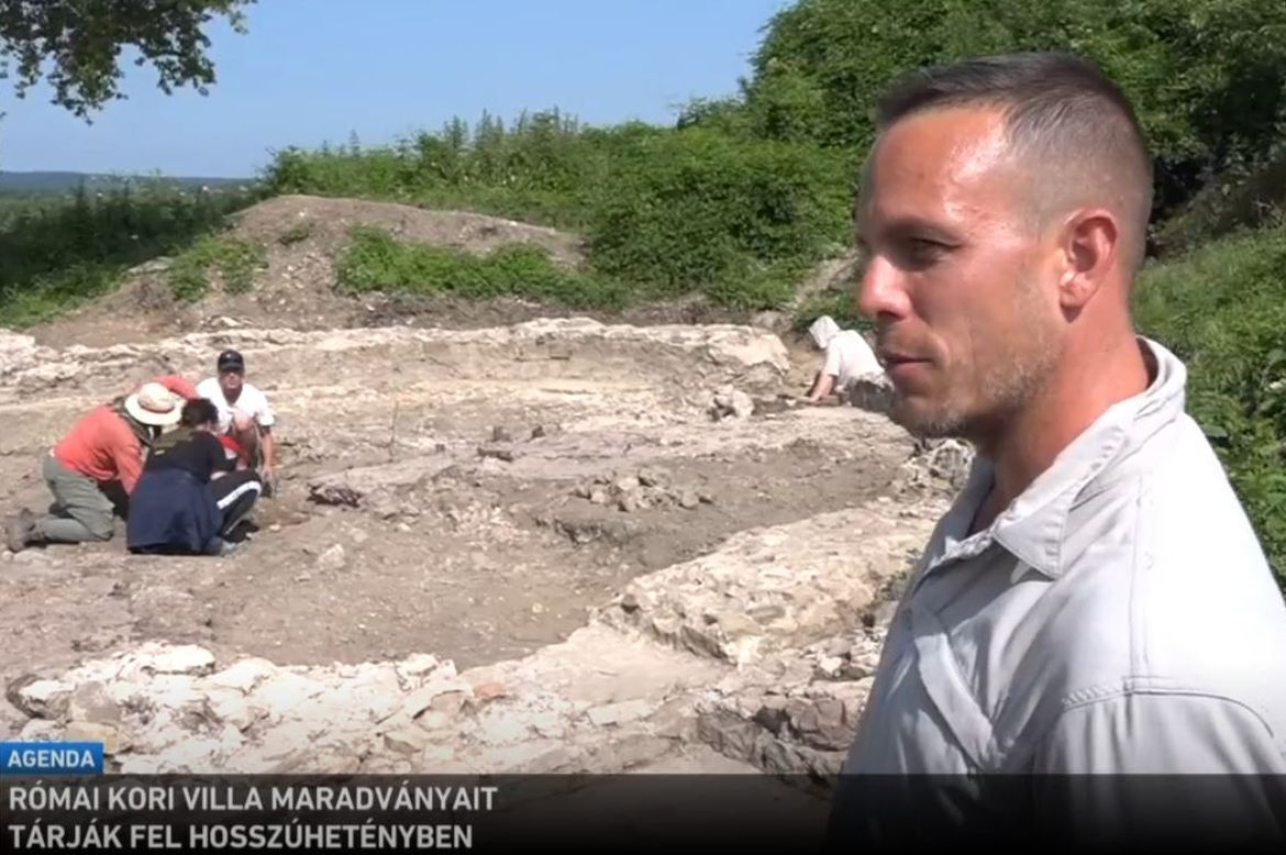 Egy római kori villa maradványait tárják fel Hosszúhetényben