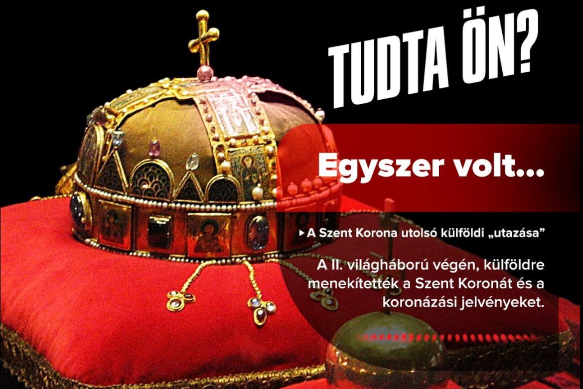 Rádióriport a Szent Korona utolsó külföldi útjáról
