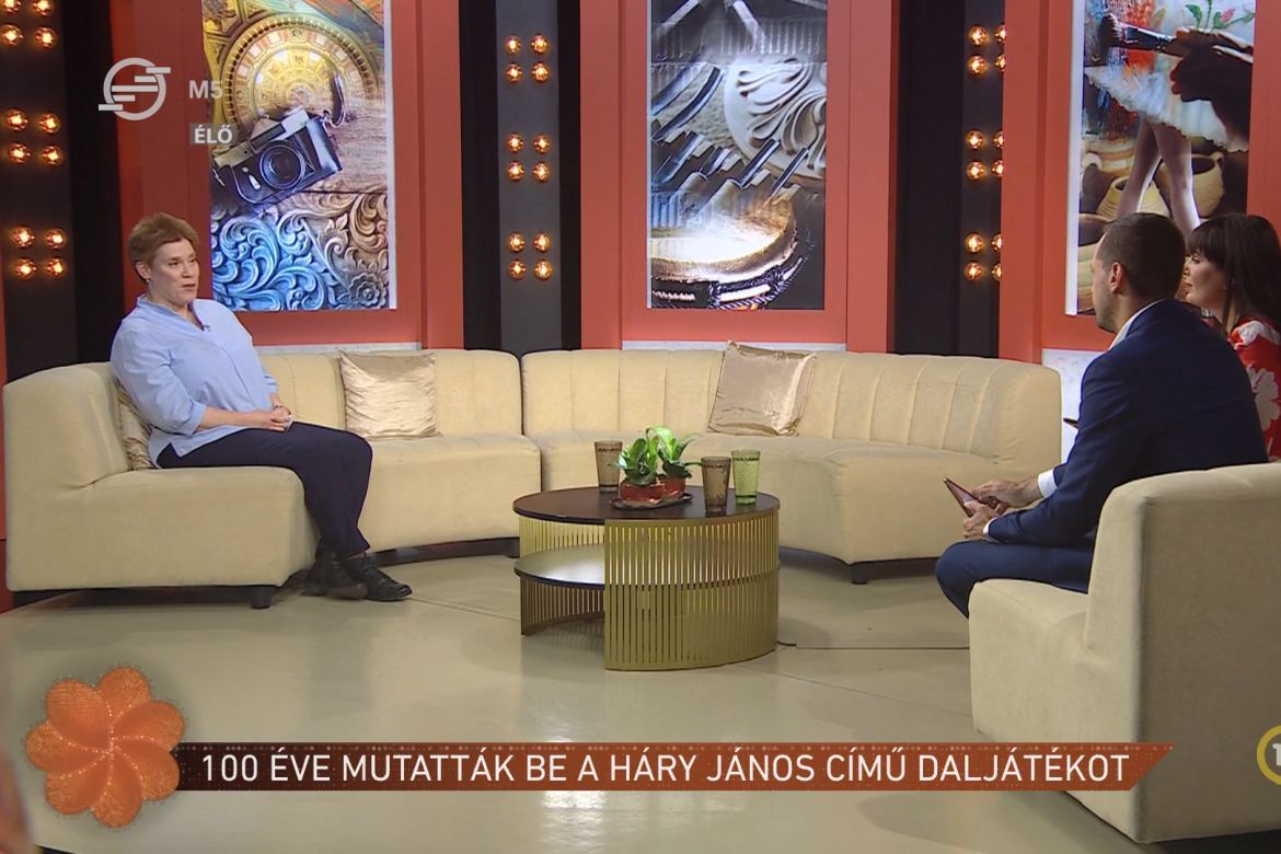 Dalos Anna az M5 Librettó című műsorában