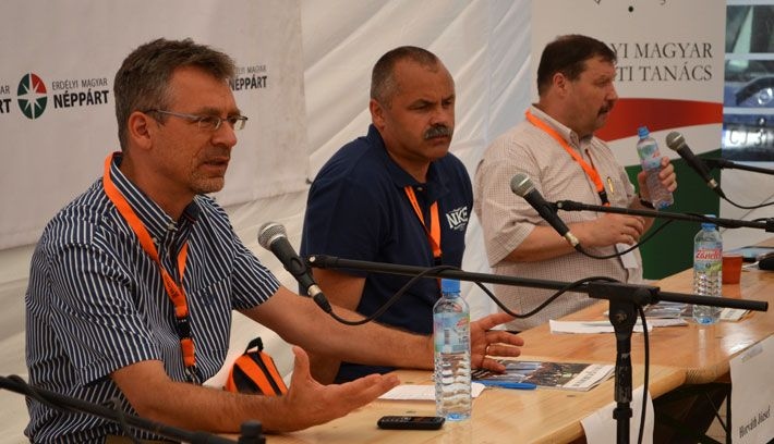 Hörcher Ferenc előadása a tusnádfürdői nyári egyetemen