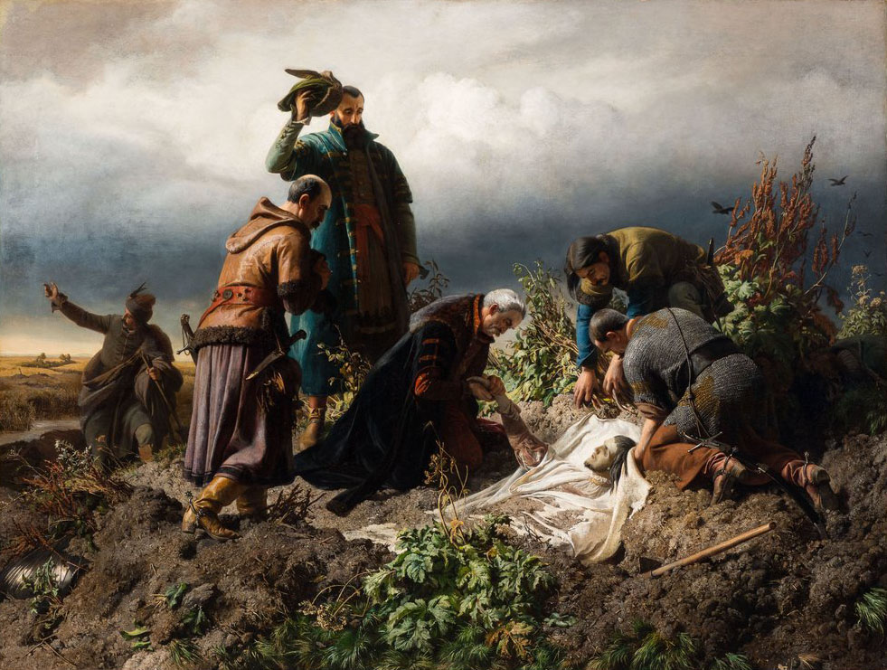 El descubrimiento del cuerpo del rey Luis II por Bertalan Szekely