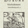 Doromb: Közköltészeti tanulmányok, 2.