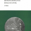 Zenetudományi Dolgozatok 1986