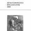 Zenetudományi Dolgozatok 2000