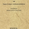 Művészettörténeti bibliográfia 1986