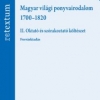 [ReTextum ‧ 11] Ma­gyar vi­lá­gi pony­va­iro­da­lom. 1700–1820: II. Ok­ta­tó és szó­ra­koz­ta­tó köl­té­szet