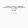 A Magyar Tudományos Akadémia Művészettörténeti Kutató Csoportjának tizenöt éve 1969-1984