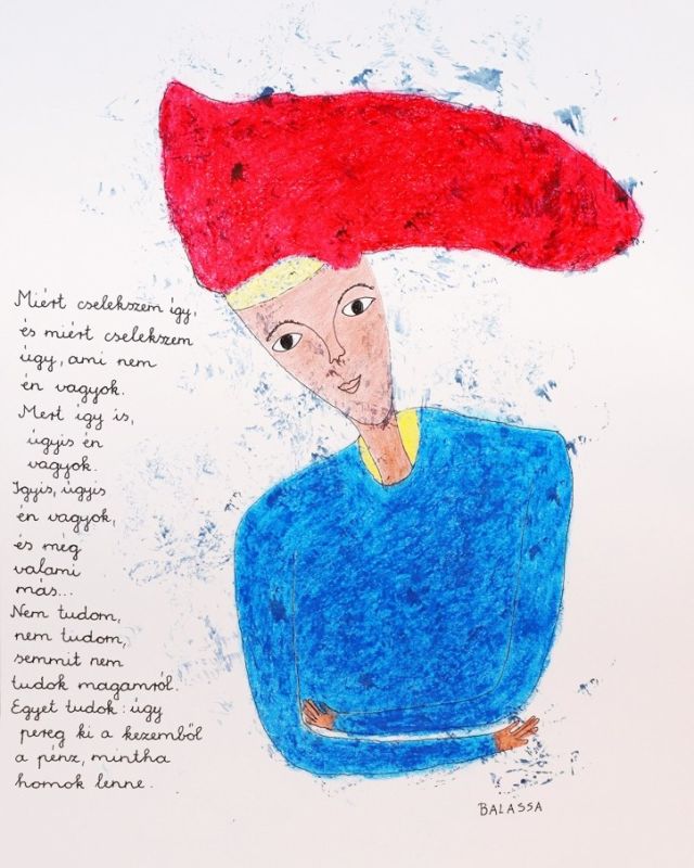 Balassa Mária rajza