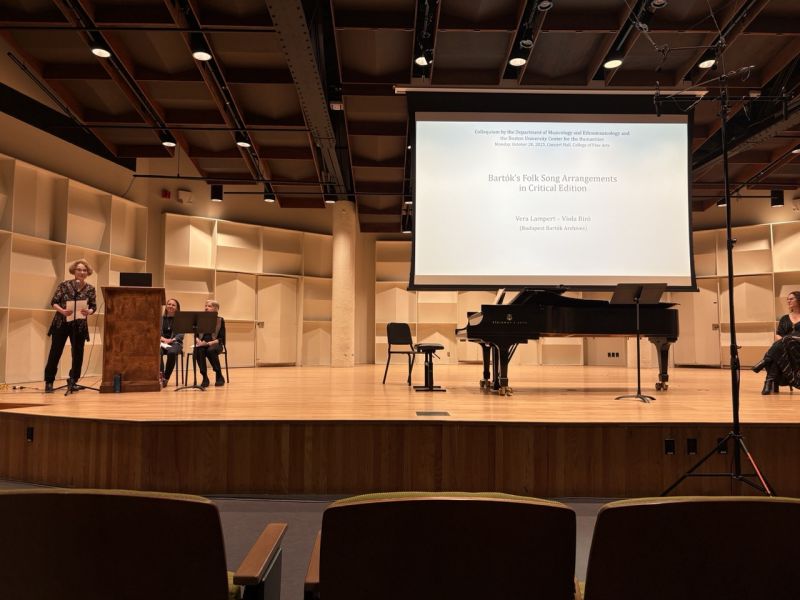 A Bartók-összkiadás a Bostoni Egyetemen és a Harvardon
