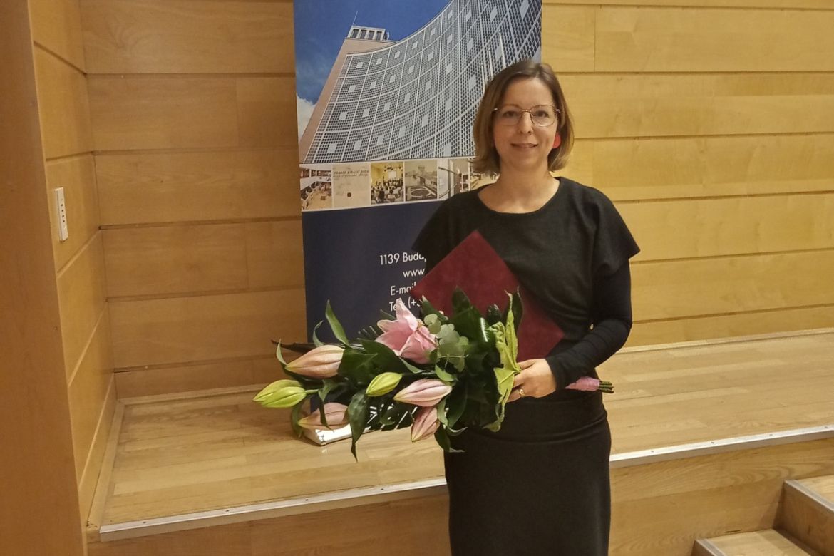 Bácskai Vera-díjat kapott Eszik Veronika