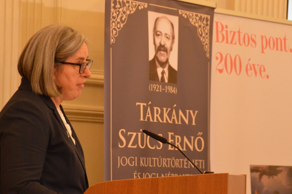  Bognár Szabina előadás közben. Fotó: Szabó Géza 