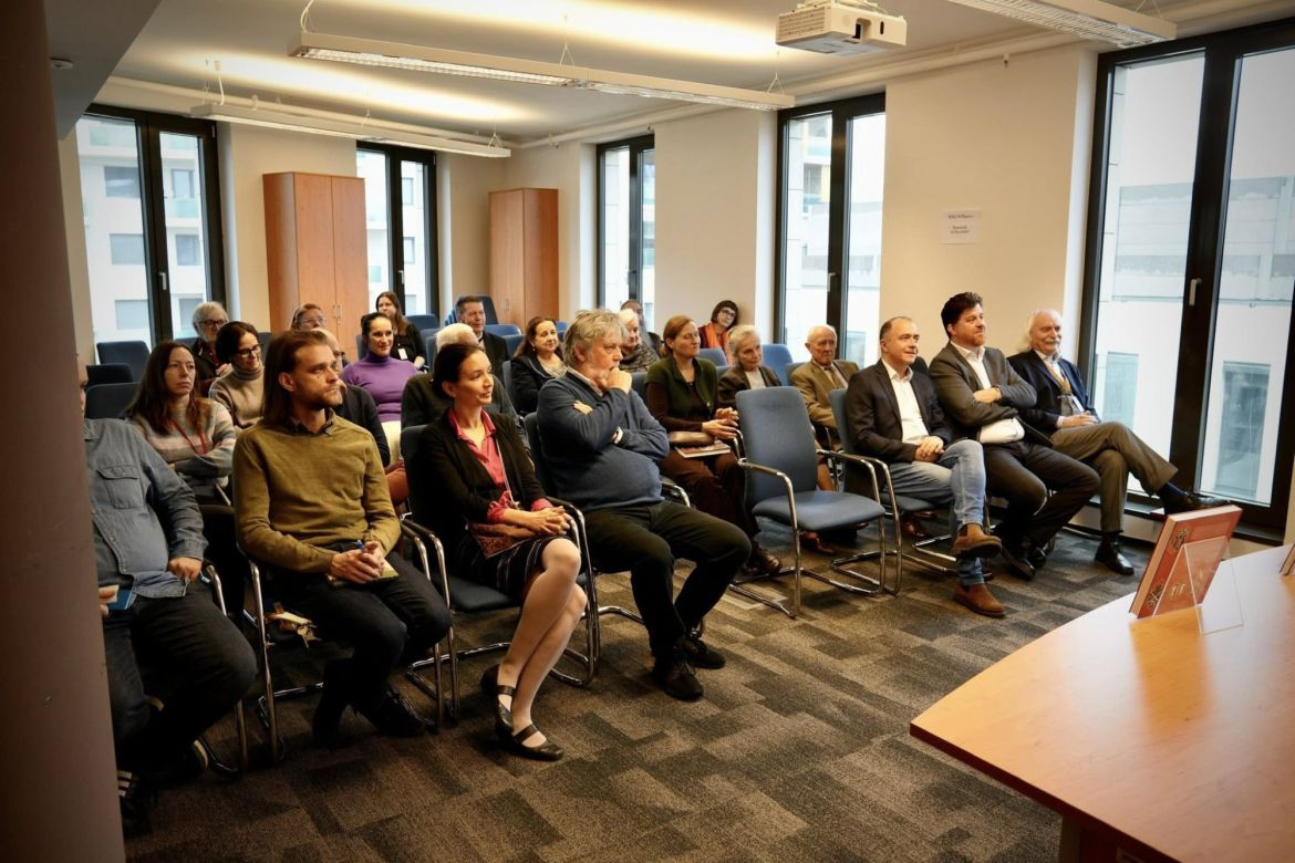 A Mesterségmozaikok című kötet bemutatója az ELTE HTK Történettudományi Kutatóintézetben