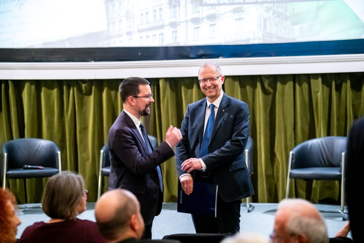 Molnár Antal előadása a Budapesti Olasz Kultúrintézet 90 éves évfordulóján