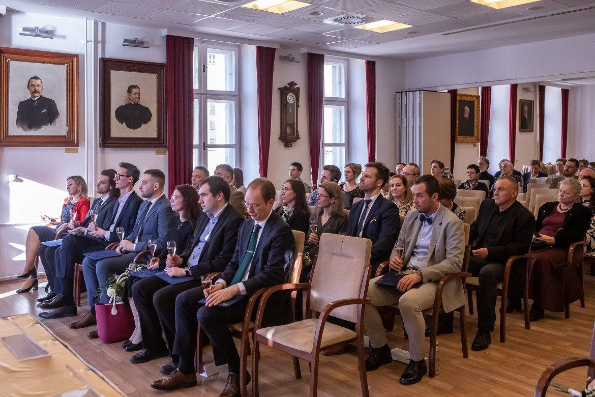 A díjátadó ünnepség résztvevői. Fotó: Nagy Attila Károly