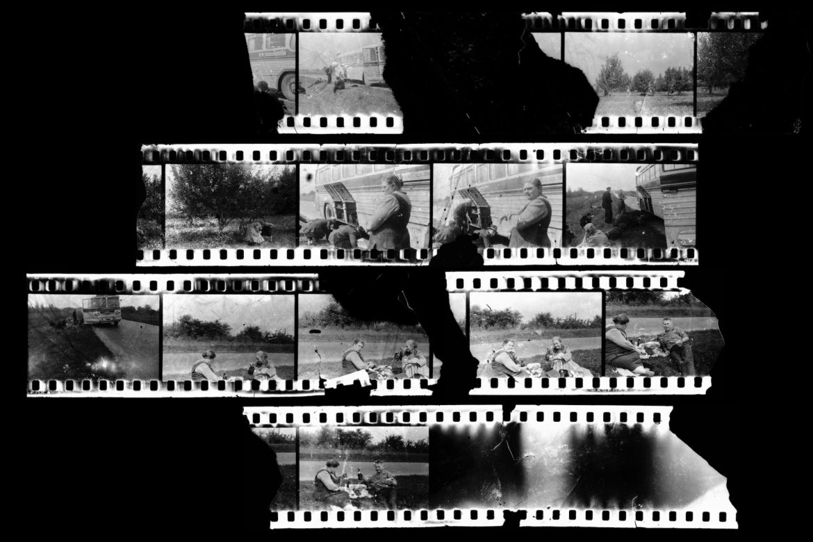 Maxim Dondyuk: Chornobyl Archive / A Chapter I – Unknown Contact Sheets című sorozatból, 2018