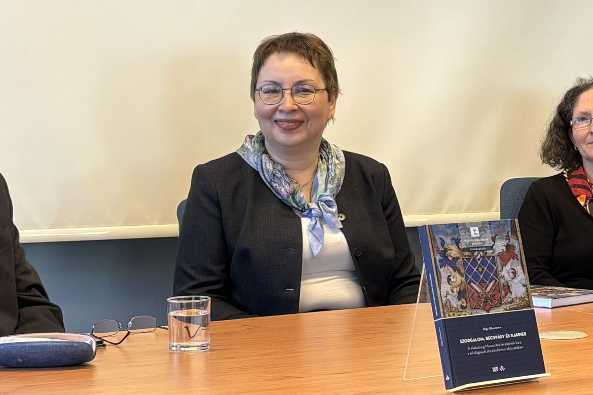 Olga Khavanova kötetének bemutatója az ELTE HTK Történettudományi Kutatóintézetben