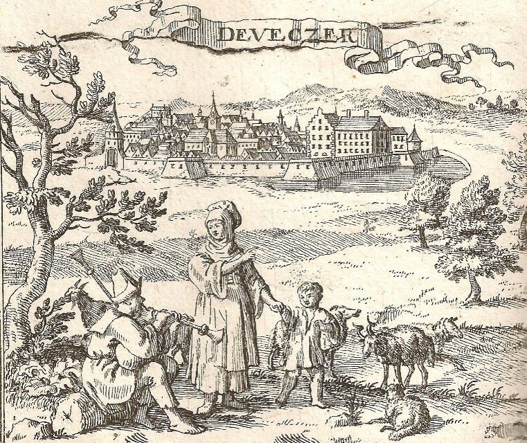 Dudásábrázolás Burkhard von Birkenstein geometria-tankönyvében. (1686)